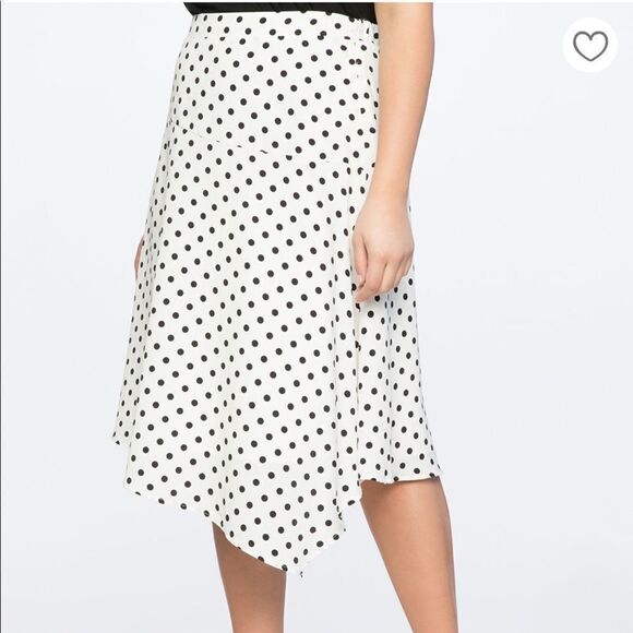 ELOQUII Asymmetric Skirt sz 16 NWT - Picture 1 of 5